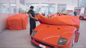 35年間眠っていたフェラーリF40、ハミルトンが復活させた伝説の名車に刻まれていた「44」の奇跡